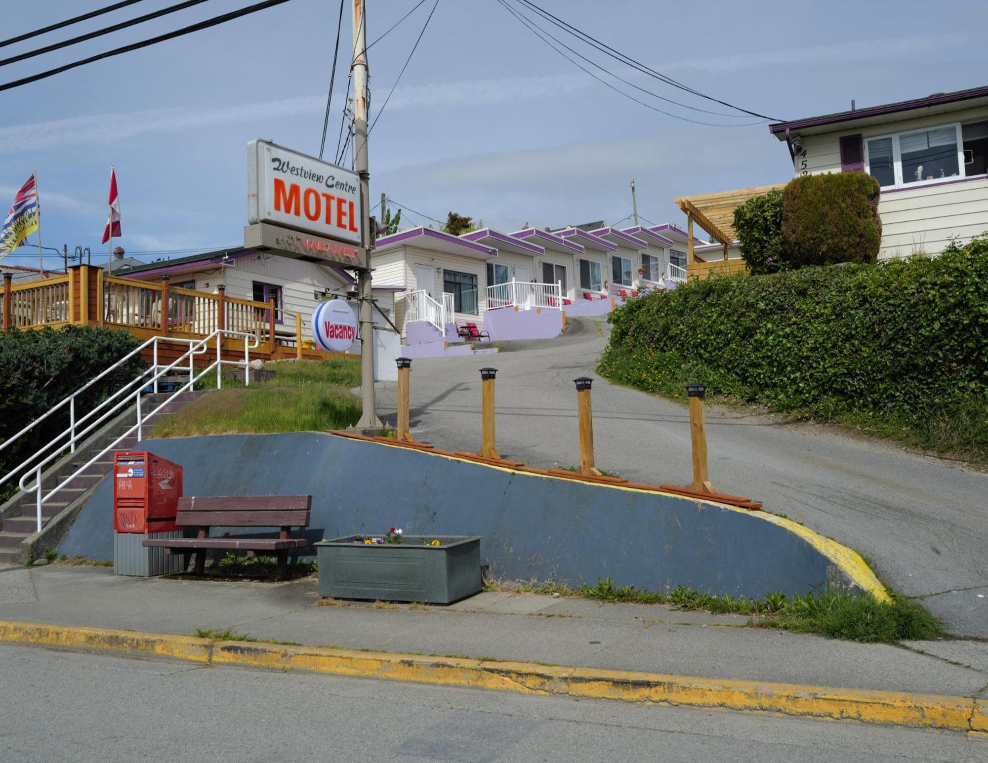 Westview Centre Motel Ltd Powell River Exterior foto